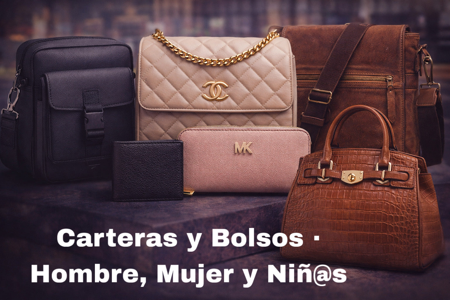 Cartera / Bolso . Hombre, Mujer y Niñ@s