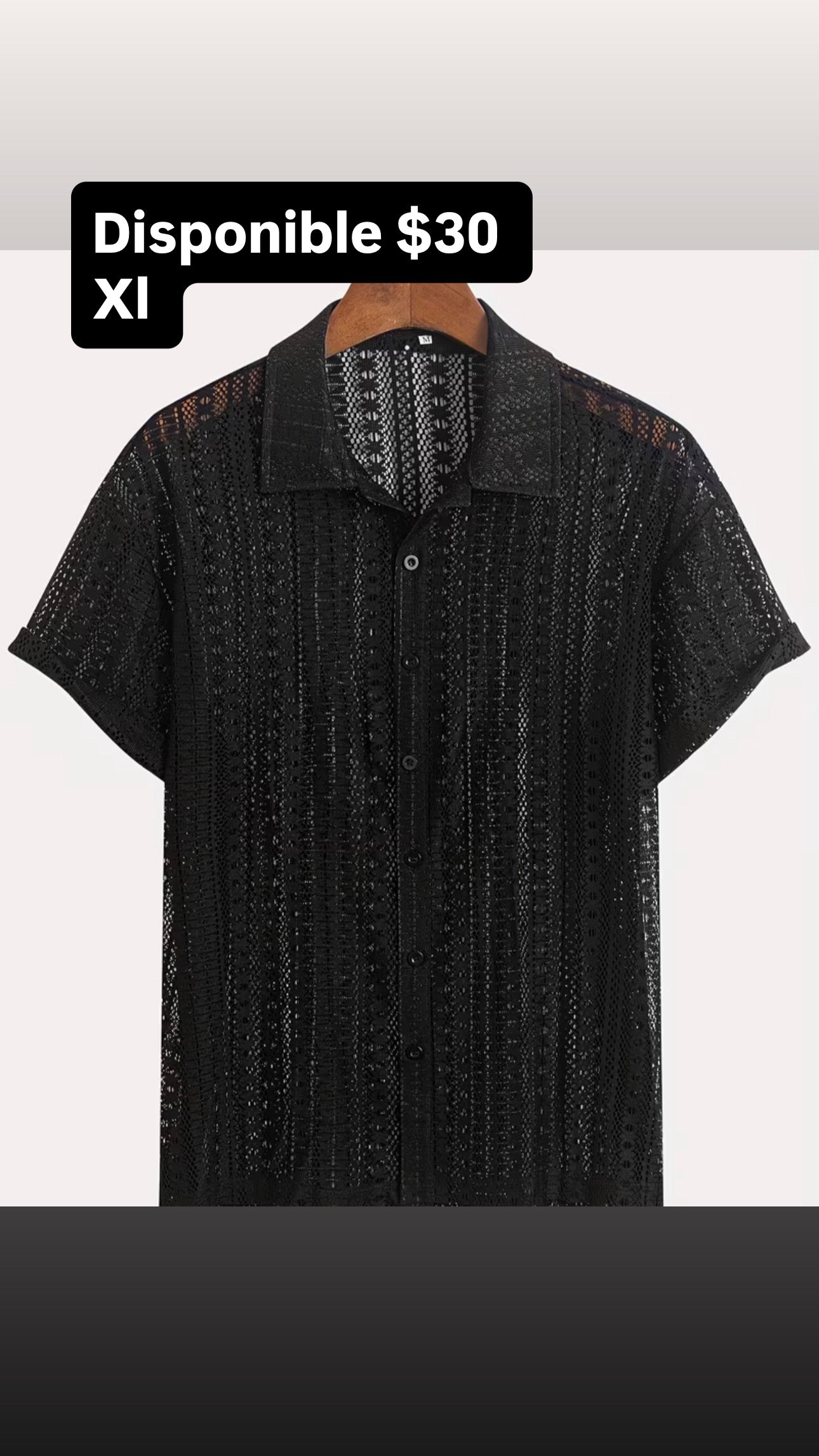 Camisa Bordada Manga Corta – Caballero