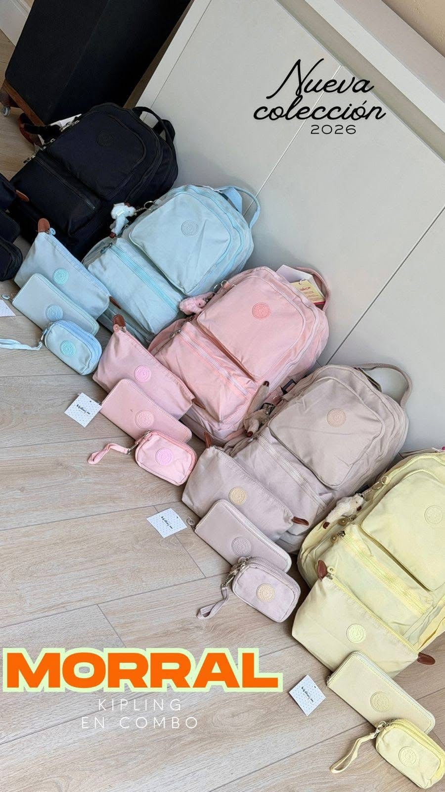 Combo Morral Kipling – Nueva Colección