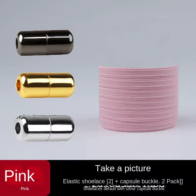 Gavetes / Cordones Elásticos sin Amarrar con Cápsula Metálica ♿