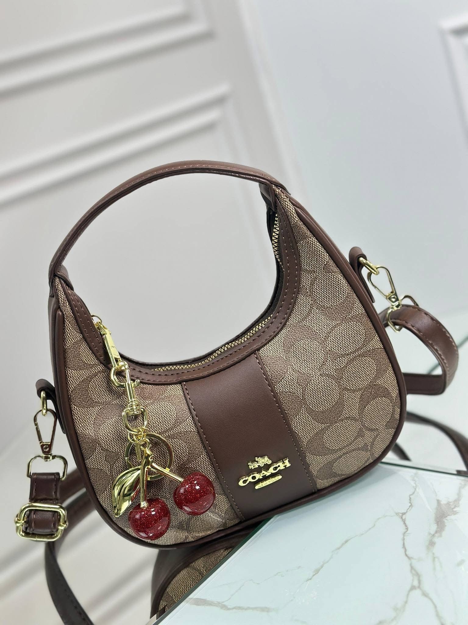 Cartera Coach Mini de Dama con Correa