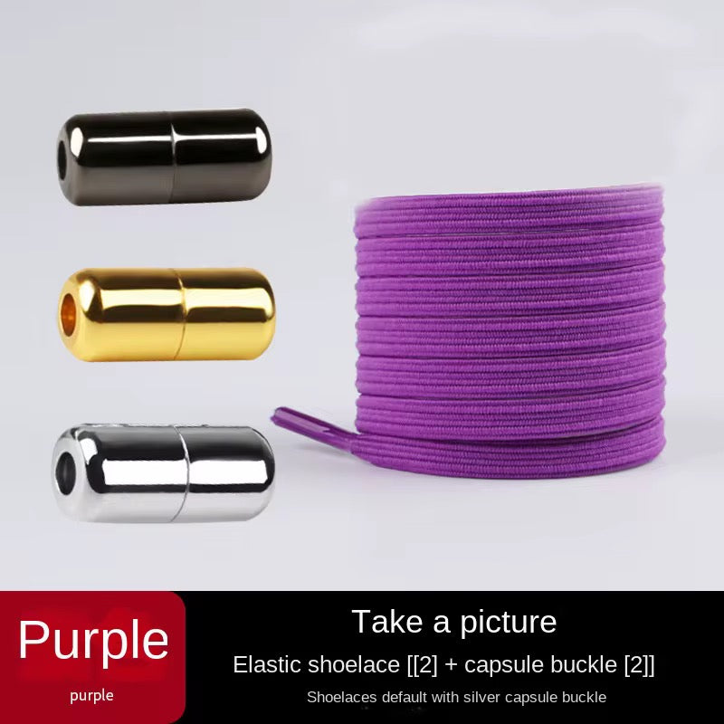 Gavetes / Cordones Elásticos sin Amarrar con Cápsula Metálica ♿