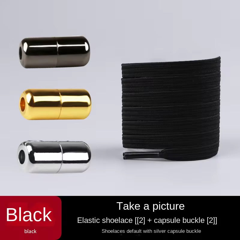 Gavetes / Cordones Elásticos sin Amarrar con Cápsula Metálica ♿