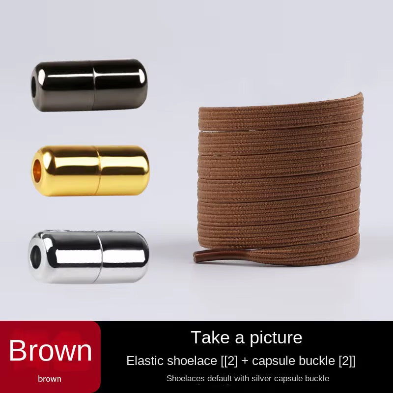 Gavetes / Cordones Elásticos sin Amarrar con Cápsula Metálica ♿