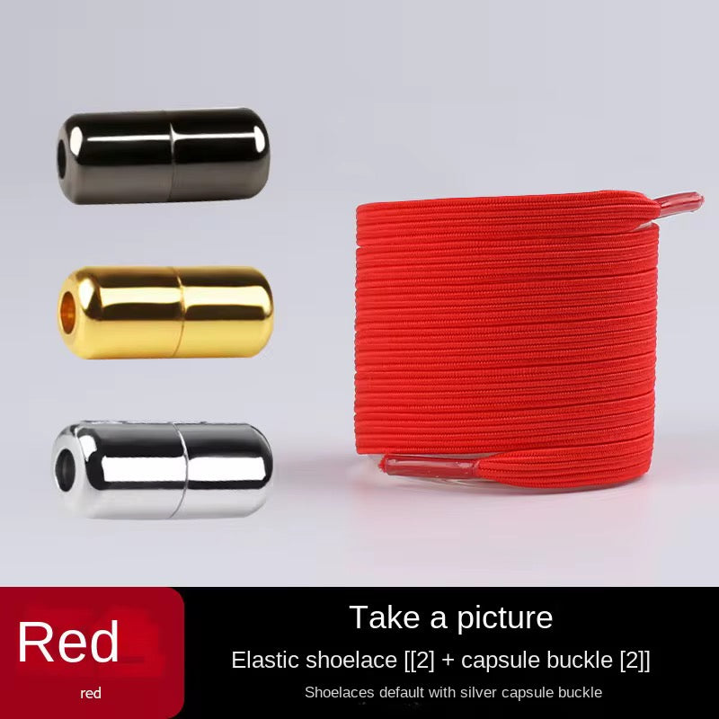 Gavetes / Cordones Elásticos sin Amarrar con Cápsula Metálica ♿